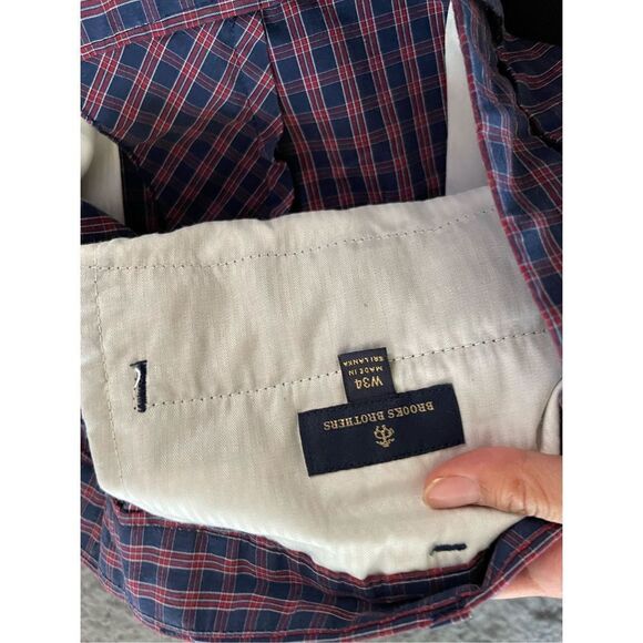 Brooks brothers plaid shorts size 34 - Picture 7 of 7